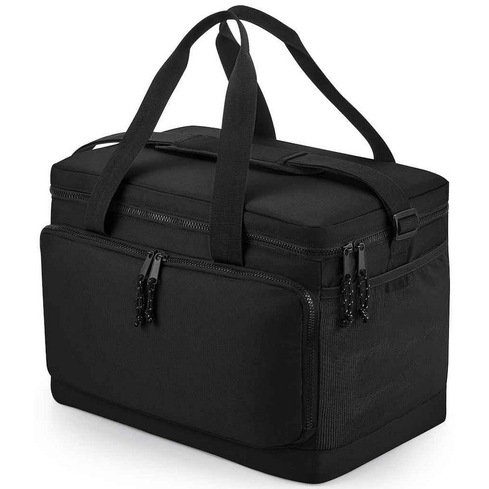 image 1 of Bagbase Recycled Cooler Bag - Black - One Size