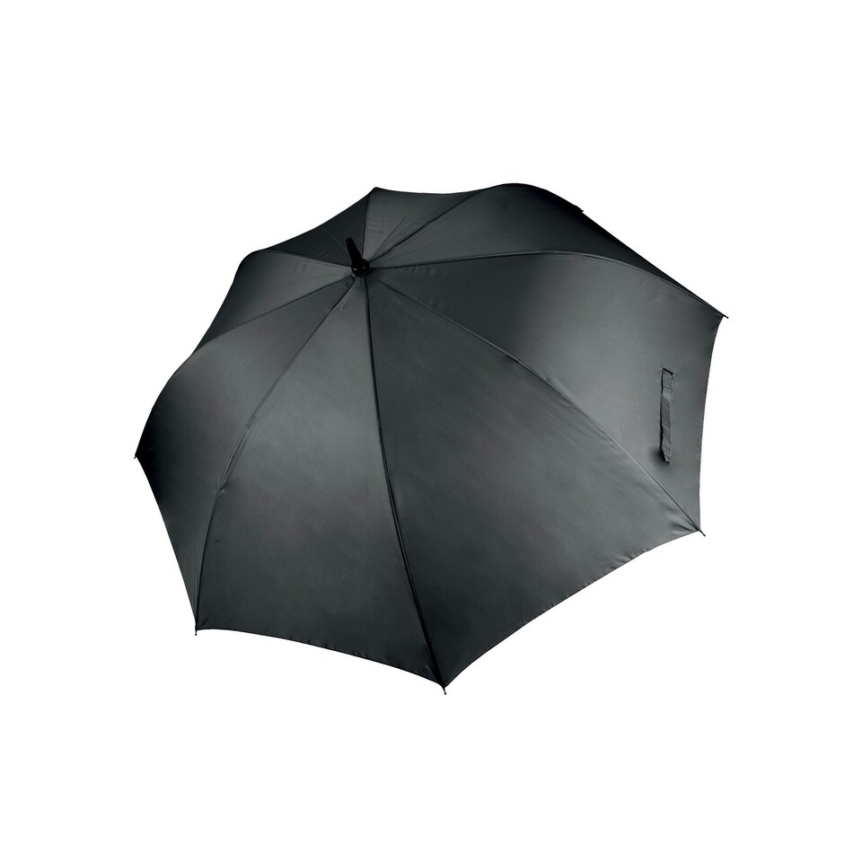 Kimood Unisex Large Plain Golf Umbrella - Black - One Size