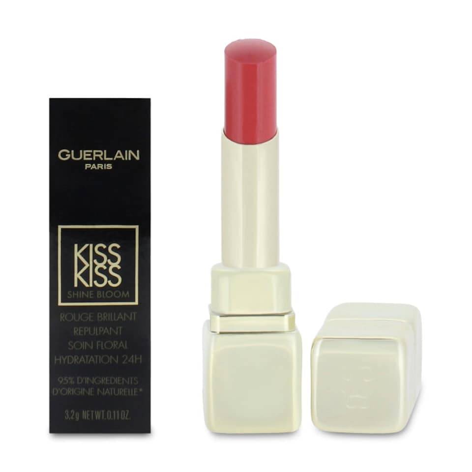 image 1 of Guerlain Kiss Kiss Shine Bloom Floral Care Nude Lipstick 309 N/A