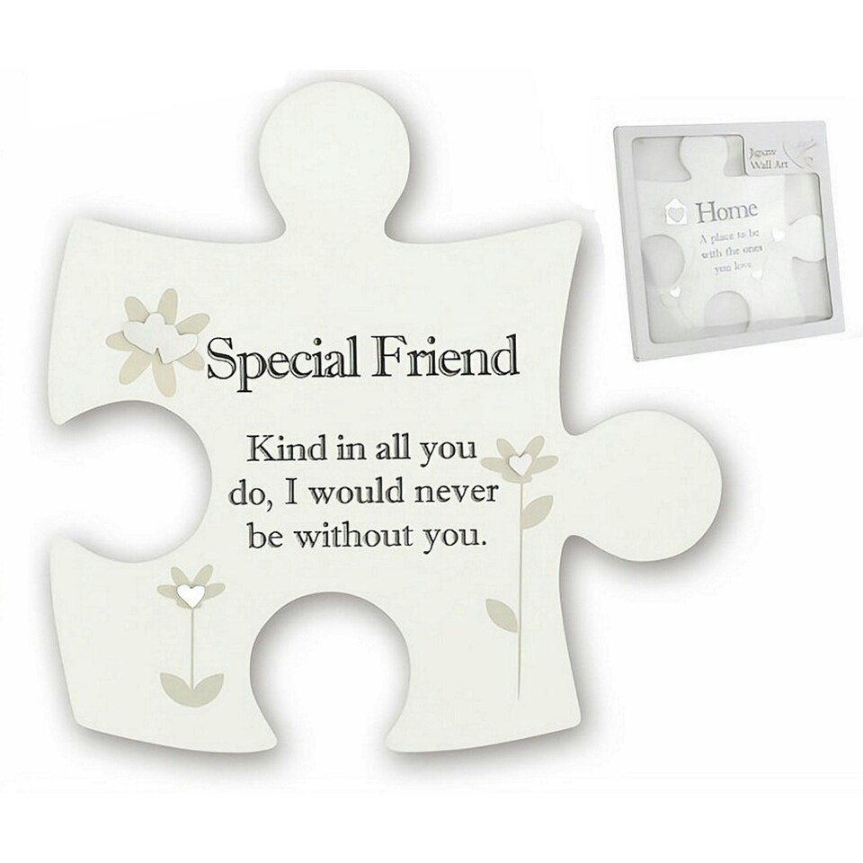 Sentiment Jigsaw Art - Special Friend
