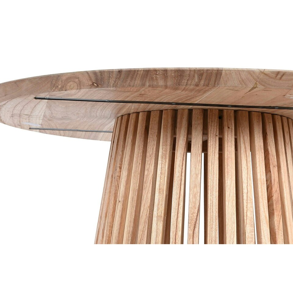 image 1 of Dining Table DKD Home Decor Brown 100 x 100 x 75 cm