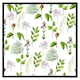 image 2 of Selection of laves & flowers (Picutre Frame) White | S