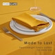image 3 of Homescapes Mustard Yellow Tablecloth - 178 x 300 cm Yellow