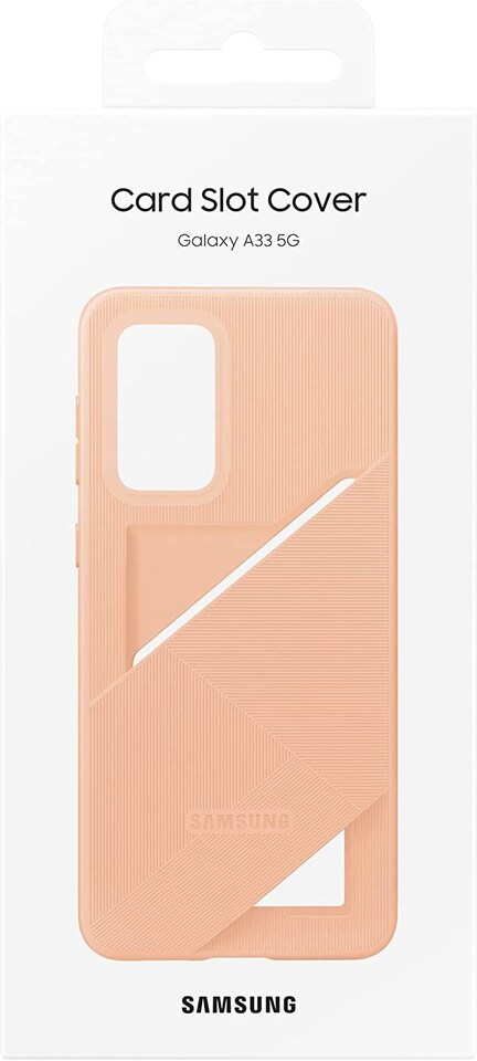 image 1 of Samsung Galaxy A33 5G Card Slot Cover Awesome Peach - EF-OA336TPEGWW