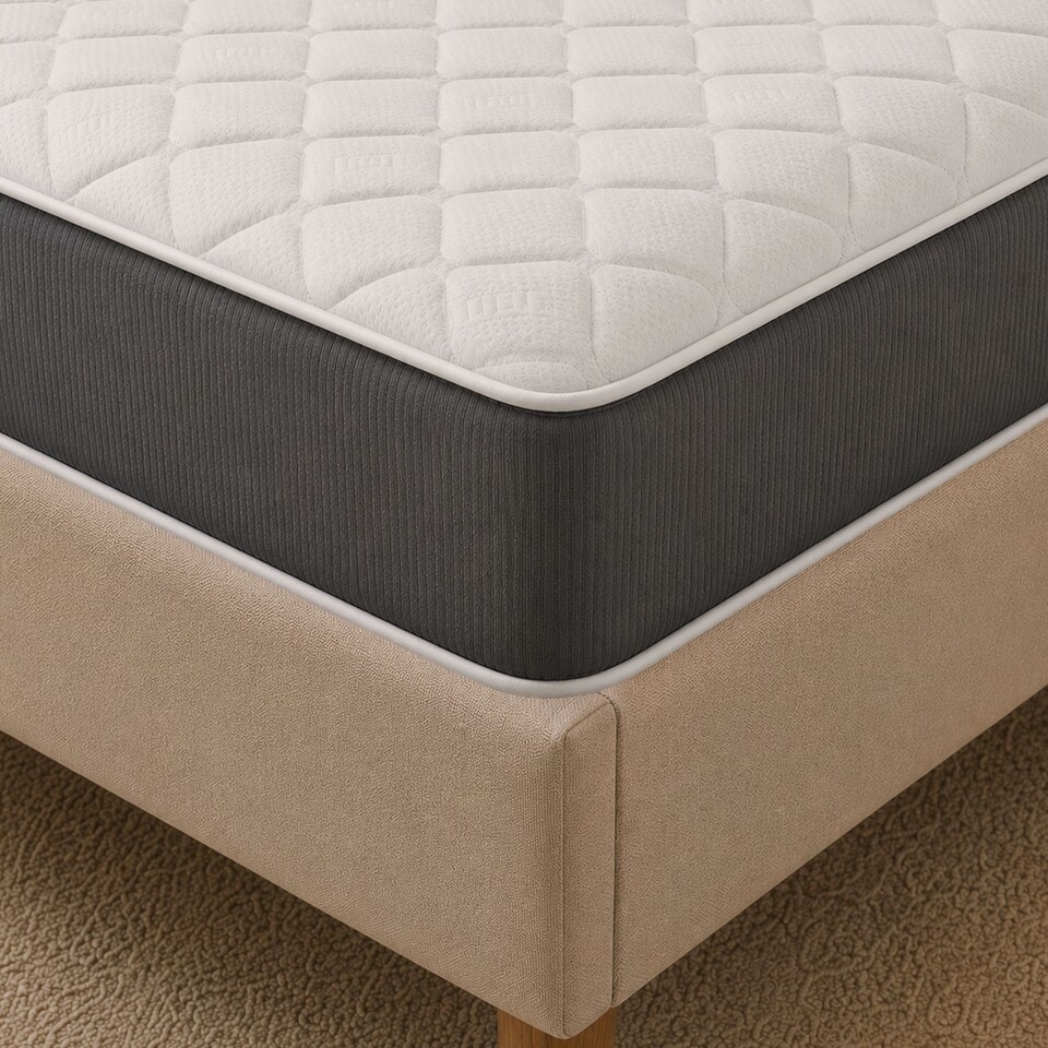 image 1 of 18cm Hybrid Memory Foam Spring Mattress Soft Feel