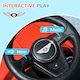 image 4 of AIYAPLAY Bentley Bentayga Licensed Ride on Car, Foot to Floor Sliding Car Push Along Car with Under Seat Storage, Music Horn, for Toddler from 18 to 36 Months - Red