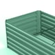 image 9 of Outsunny Raised Beds for Garden, Galvanised Steel Outdoor Planters with Multi-reinforced Rods for Vegetables, Plants, Flowers and Herbs, 180 x 90 x 59 cm, Light Green | Green