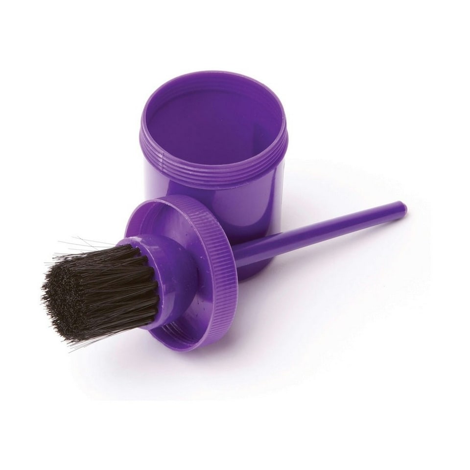 Lincoln Hoof Oil Brush With Container - Purple - One Size