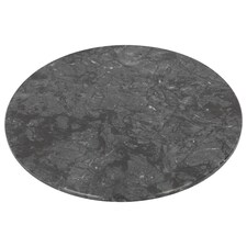 Argon Tableware Round Marble Chopping Board - 30cm - Black | Black | Black
