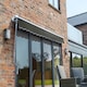 image 6 of 4.0m x 3.0m Retractable Manual Charcoal Awning