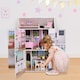 image 4 of Teamson Kids Wooden Dreamland Doll House for 12" Dolls, Dollhouse