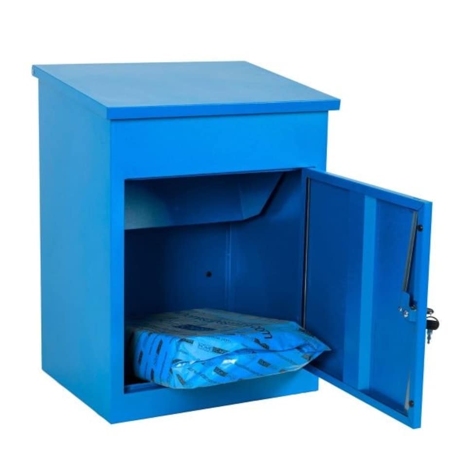 image 1 of SMART PARCEL BOX® Medium Front Access Blue Blue
