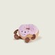 image 3 of Warmies Microwaveable Pink Donut Soft Plush Cuddly, Weighted Teddy Lavender Scented for Soothing Warmth & Pain Relief, Hot or Cold Use