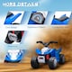image 5 of AIYAPLAY Honda Licensed Kids Electric Quad Bike 6V ATV for 1.5-3 Years, Blue