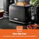 image 7 of GEEPAS 1.7L Digital Electric Kettle 2 Slice Bread Toaster & 9L Dual Zone Air Fryer Kitchen Combo Set