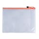 image 1 of Pack of 12 A5 Orange PVC Mesh Zip Bags