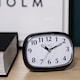 image 2 of Hometime Alarm - Oval with Light & Snooze Black *(60/100)* Black