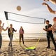 image 7 of SPORTNOW Portable Badminton Net Set with Volleyball Net, Rackets, Shuttlecocks