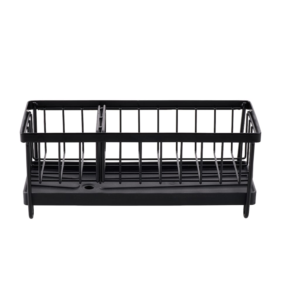 image 1 of Living and Home Kitchen Sink Caddy Organiser | Black