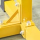 image 6 of SPORTNOW Bulgarian Split Squat Stand, 12-Level Leg Training Machine, Yellow