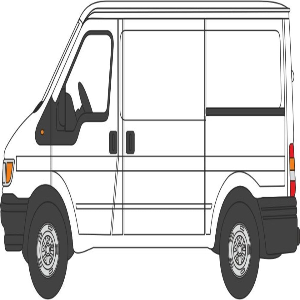 Oxford Diecast Ford Transit MkIV White