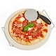 image 1 of VonShef Pizza Stone Set,  13" Baking Stone with Cutter & Stand
