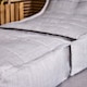 image 5 of Dolce Indoor Outdoor Bean Bag Lounger and Footstool Grey Patio Chairs | Grey | Grey | 1
