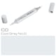 image 2 of Copic Sketch Marker, Cool Gray No.0, Single Pen