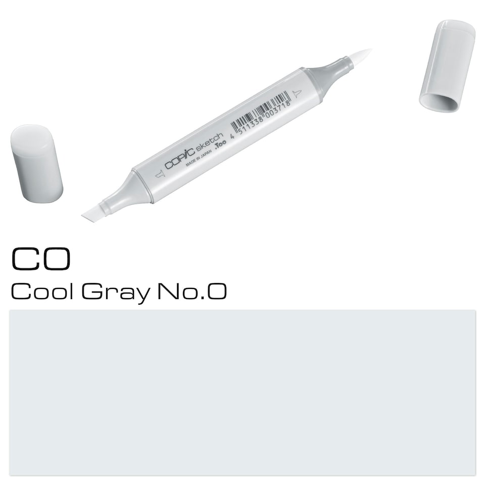 image 1 of Copic Sketch Marker, Cool Gray No.0, Single Pen