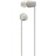 image 2 of Sony WI-C100 Wireless In-ear Headphones | Cream | Taupe