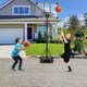 image 6 of COSTWAY Portable Basketball Hoop Backboard Basketball Black | Standard