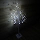 image 7 of 1.2m (4ft) Indoor Outdoor Christmas Lit Birch Tree with 48 Ice White LEDs