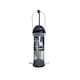 image 1 of Tom Chambers Roll Top Garden Wild Bird Hanging Grey and Black Plastic Peanut Feeder