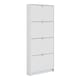 image 1 of Shoes Shoe Cabinet 4 Flip Down Doors and 1 layer in White