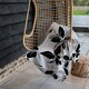 image 3 of Black & White Floral (Blanket)