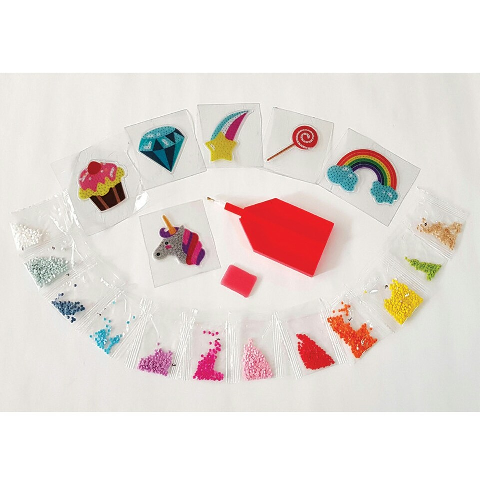 image 1 of Small World Toys Diamond Design Stickers Fantasia And Fun