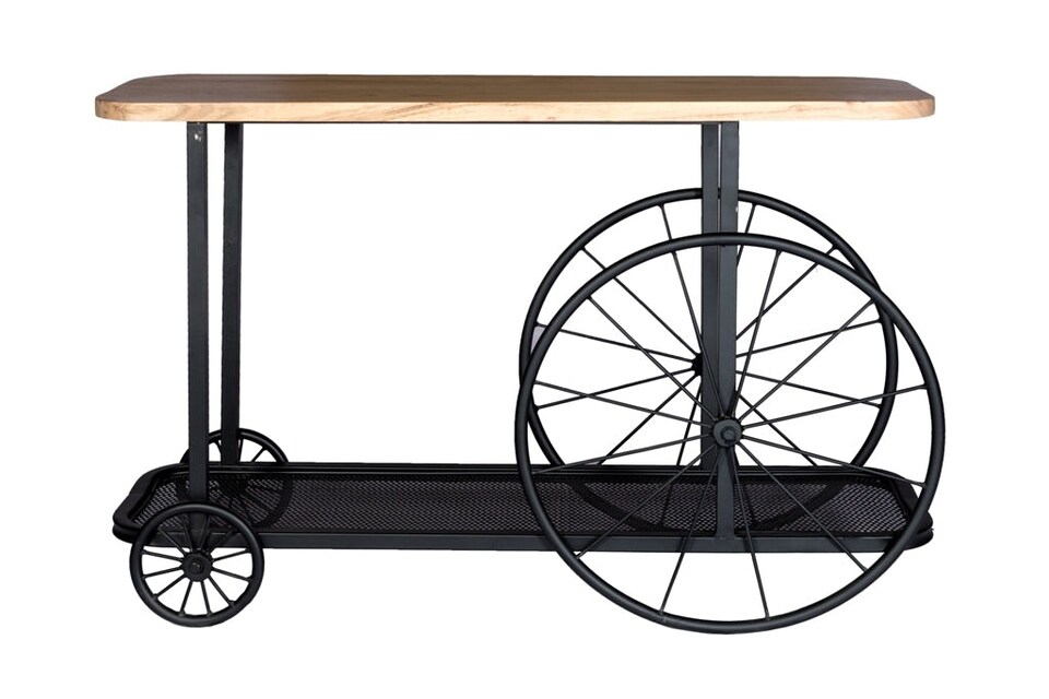 image 1 of Watter Industrial Creative Console / Hall Table | Black