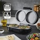 image 2 of GEEPAS Dual Omelette Maker XL