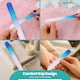 image 8 of Turquoise Glass Nail File Set, Gel & Acrylic Nails - 3pcs