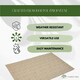 image 4 of Marco Paul Mocha Geometric Design Outdoor Rug 150x210cm Cream | 180 x 120cm