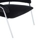 image 5 of Interiors By Premier Black Velvet Dining Chair,Compact Lounge Chair, Velvet Upholstered Kitchen Chair,Bedroom Decorative Chair Black