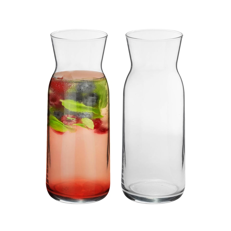 image 1 of Argon Tableware Brocca Glass Carafes - 700ml - Pack of 2