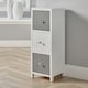 image 2 of Wooden Storage Unit Chest Of Drawer Bedroom Organiser Fully Assembled | White
