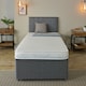 image 2 of Solano Orthopaedic Foam Mattress - 14cm Deep, Firm Support | White | European Small Single