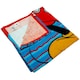 image 2 of Disney Mickey Mouse Beach Towel - Red/Blue - One Size