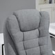 image 8 of Vinsetto Ergonomic Heated 6 Points Vibration Massage Office Chair, Grey