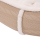 image 3 of Living and Home Pet Round Bolstered Bed for Cats & Dogs | Bronze | One Size