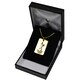 image 2 of Tottenham Hotspur FC Official Gold Plated Football Crest Dog Tag & Chain - Gold - One Size