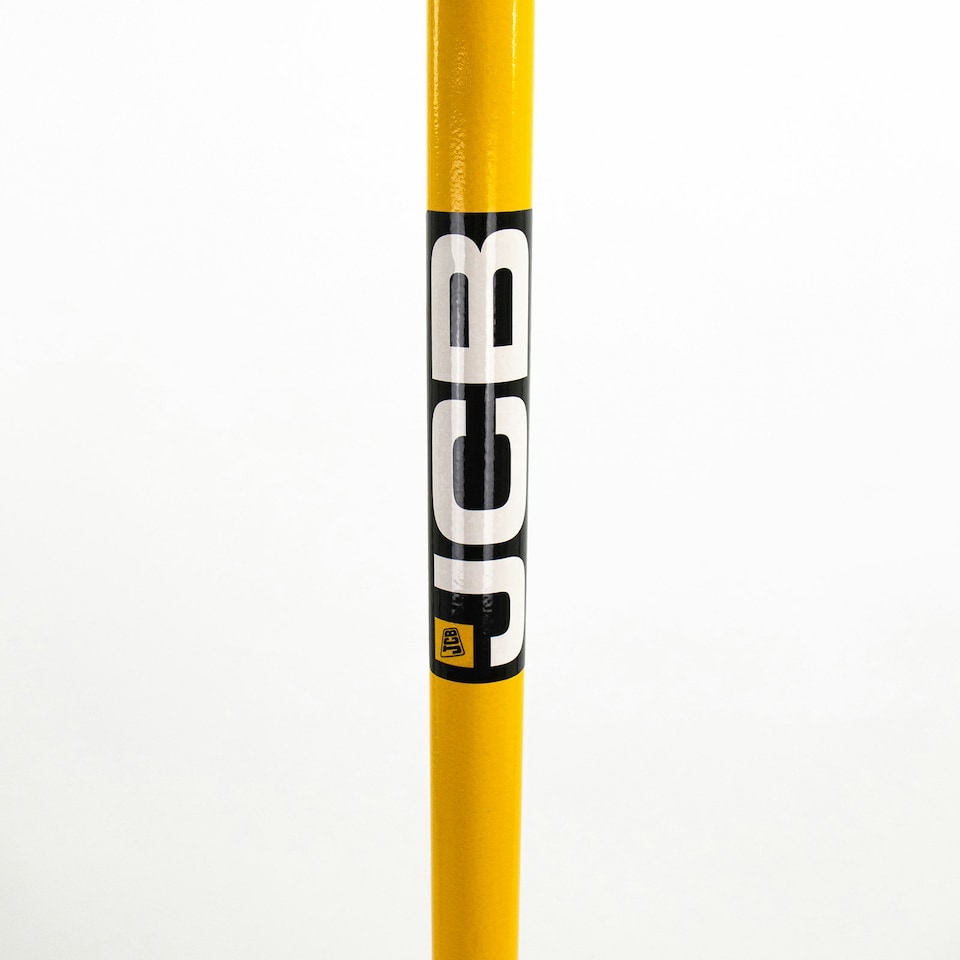 image 1 of JCB 170cm Contractors Rake, 16 Teeth Carbon Steel Heavy Duty Garden JCBCRK01