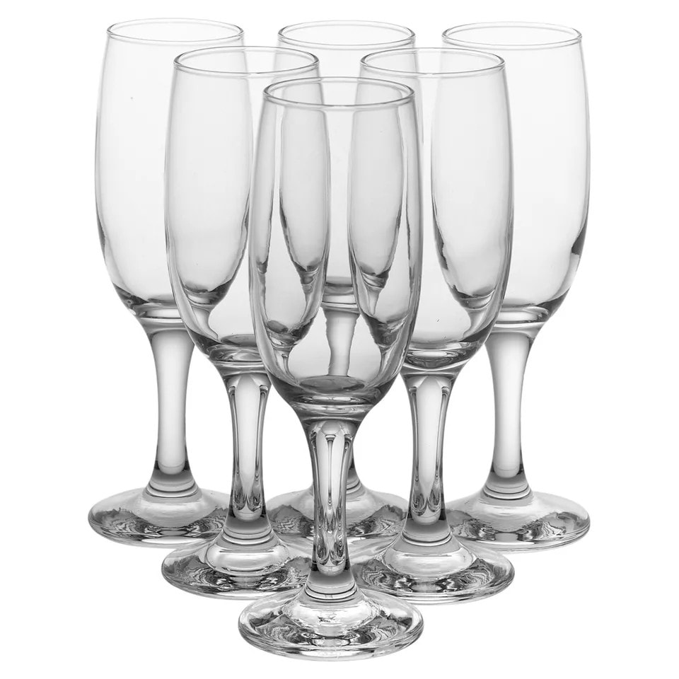 image 1 of Pasabahce Champagne Flutes - 190ml